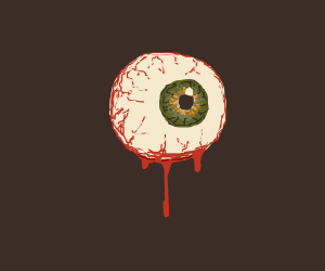 300x250 bleeding eyeball drawing - Bleeding Eye Drawing