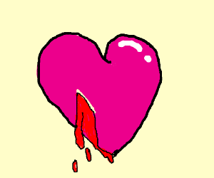 300x250 Bleeding Heart Drawing - Bleeding Heart Drawing