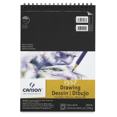 400x400 canson pure white drawing pad - Blick Drawing Pad