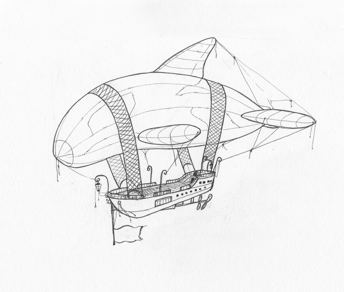 Blimp Drawing at Explore collection of Blimp Drawing