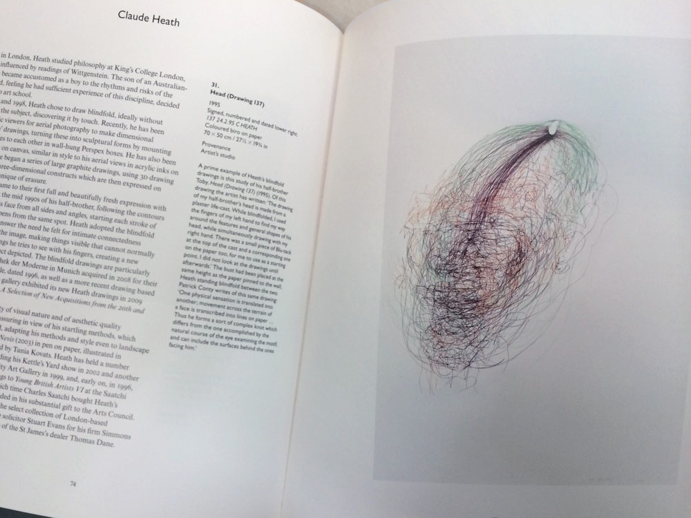 1000x750 claude heath and strategies for blindfold drawing - Blindfold Drawing