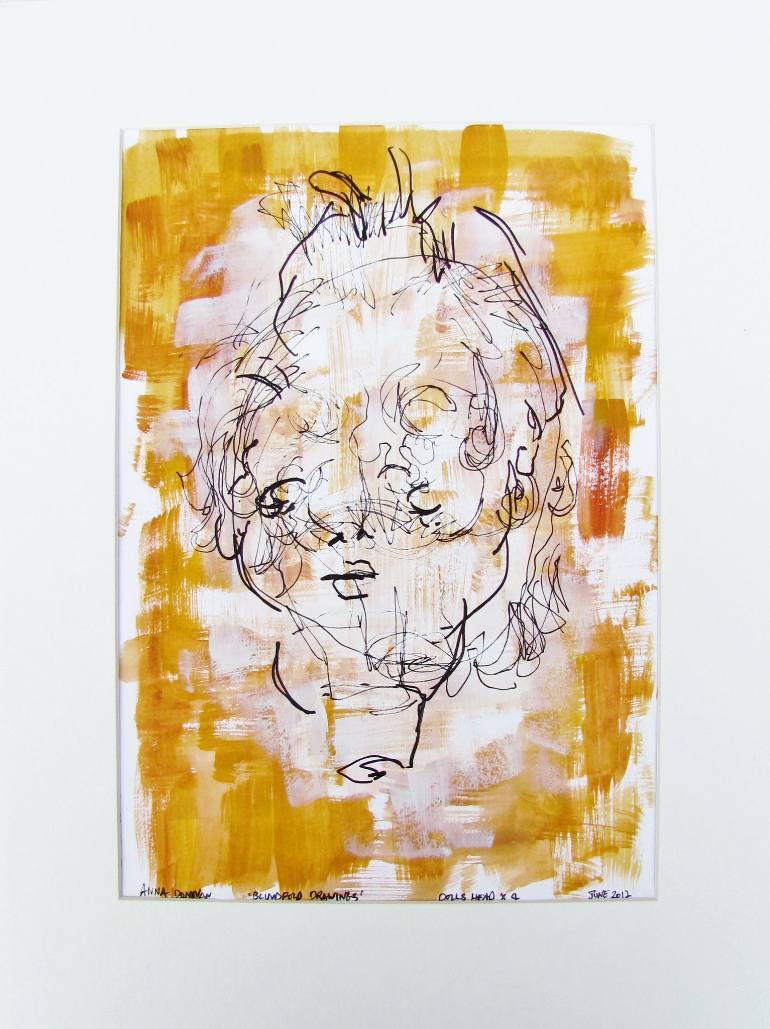 770x1029 Saatchi Art Blindfold Drawings - Blindfold Drawing