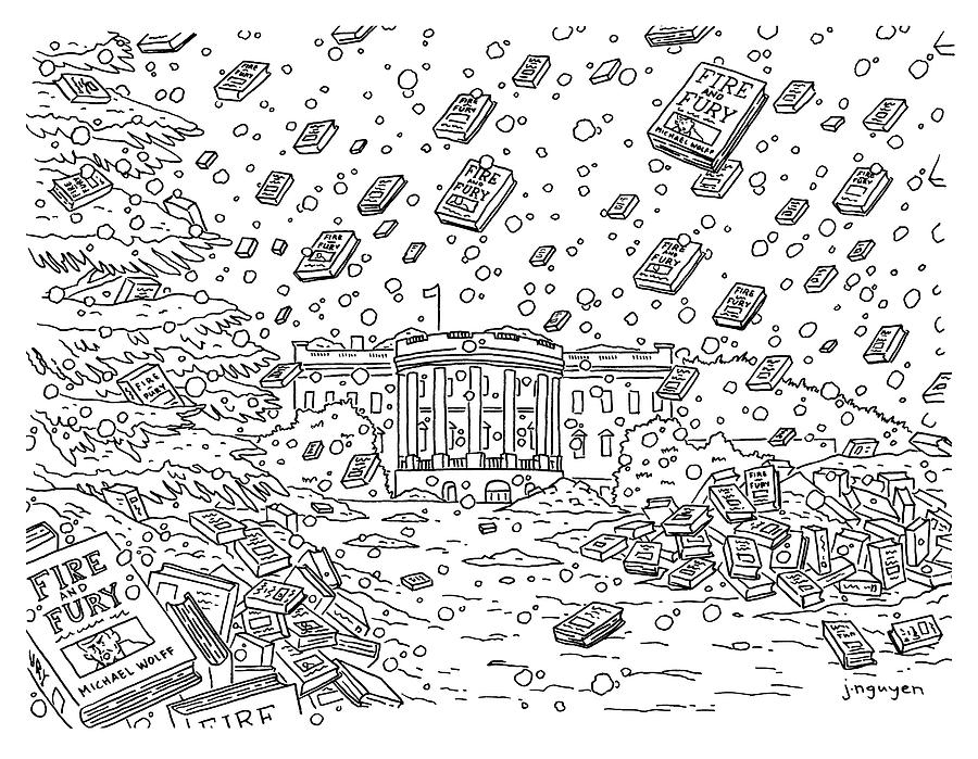 900x699 blizzard of fire and fury drawing - Blizzard Drawing