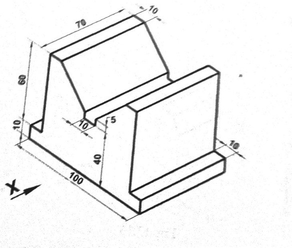 583x495 draft sight drawing exercise - Block Drawing