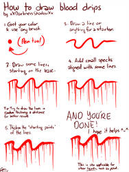 188x250 Tutorial Texture Blood Scars On Drawing Tutorial - Blood Drawing Reference