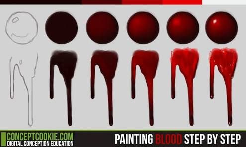 495x297 Image Result For Blood Dripping Drawing Art In Digital - Blood Dripping Drawing