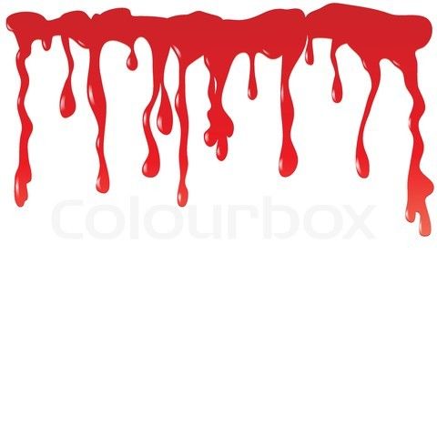 480x480 Cartoon Blood Splatter Stock Vector Of 'blood Dripping' Creepy - Blood Dripping Drawing