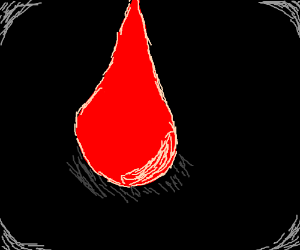300x250 Blood Drop Drawing - Blood Drop Drawing