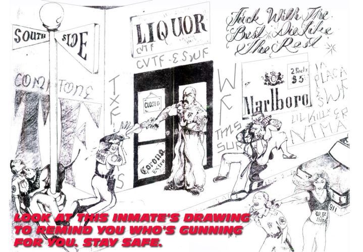 719x500 mexican mafia the most dangerous gang - Blood Gang Drawings