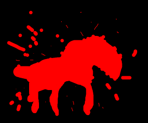 300x250 Blood Splatter Drawing - Blood Splatter Drawing