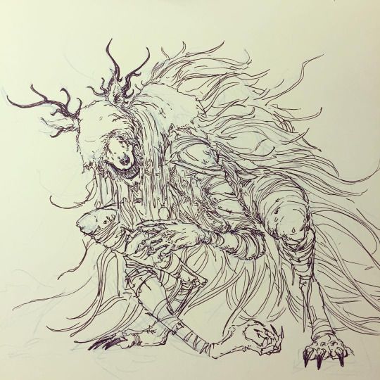 540x540 I Do Drawings Bloodborne Games In Bloodborne Art - Bloodborne Drawing