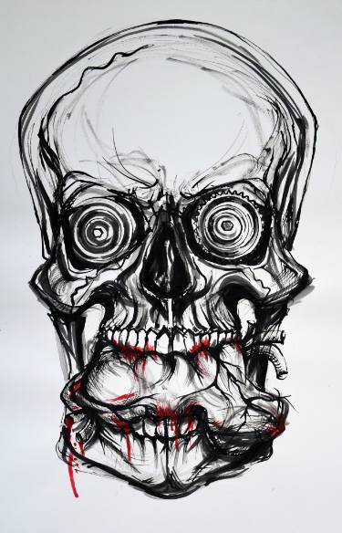 375x584 bloody heart drawing - Bloody Drawings
