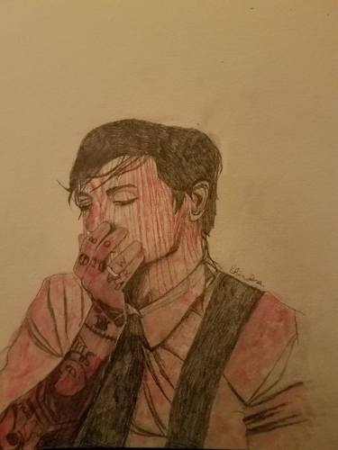 375x500 bloody drawings for sale saatchi art - Bloody Drawings