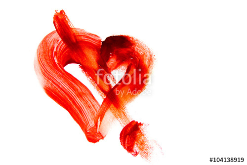 500x334 bloody heart shape stain stock photo and royalty free images - Bloody Heart Drawing