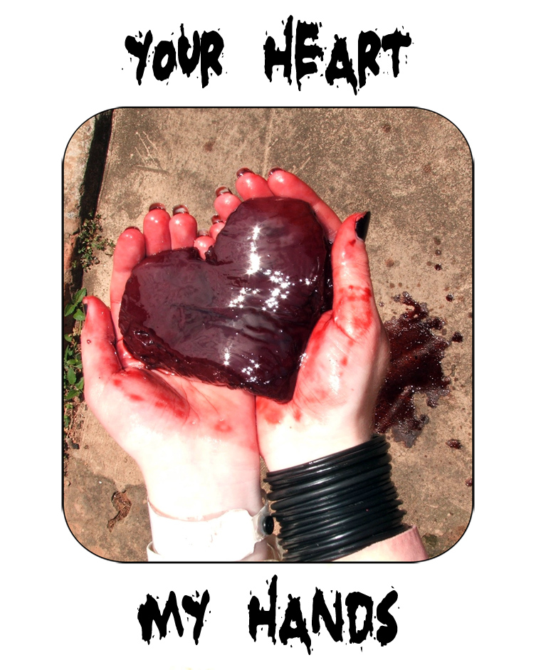753x941 Heart Real - Bloody Heart Drawing