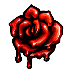 256x256 bloody rose drawing - Bloody Rose Drawing