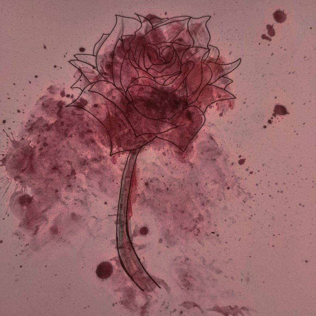 1024x1024 bloody rose metal whatever amino - Bloody Rose Drawing