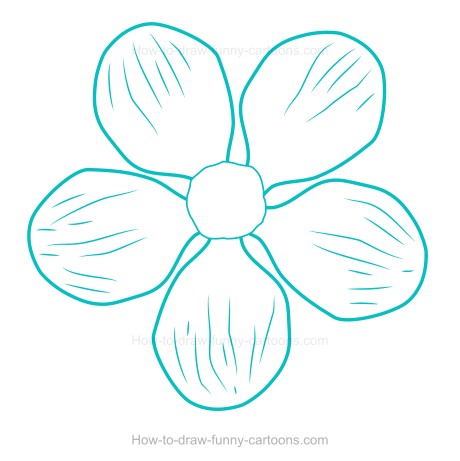 460x461 How To Create A Cherry Blossom Drawing - Blossom Drawing