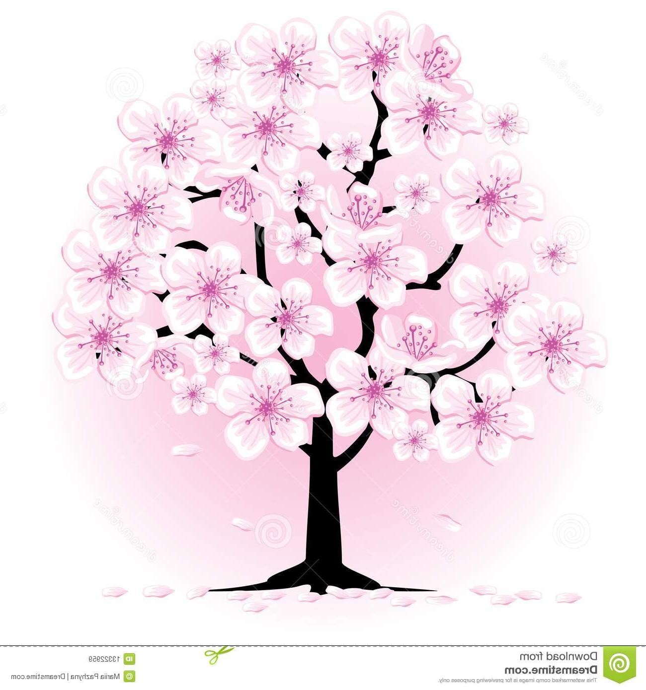 1300x1390 Cherry Blossom Tree Drawing Sketches Of Trees - Blossom Tree Drawing