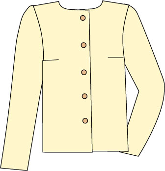 336x348 how to draft a basic blouse - Blouse Drawing