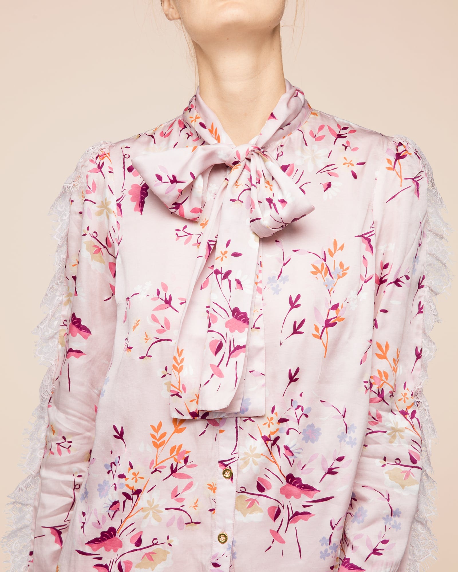 1600x2000 satin bowtie blouse drawing - Blouse Drawing