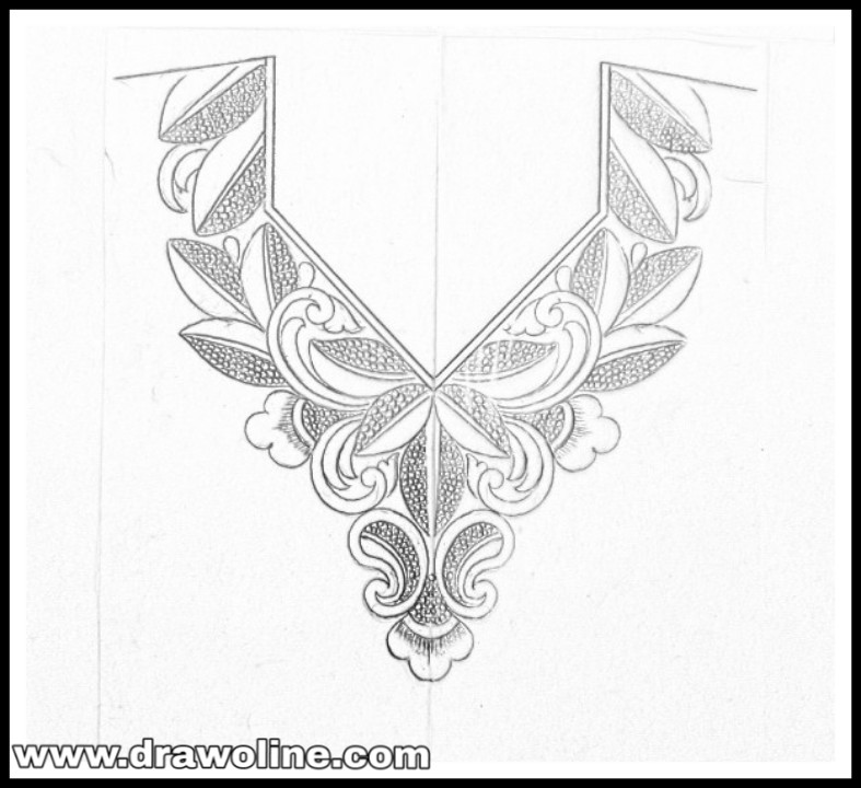 787x720 top latest necks design and kurti necks design - Blouse Drawing