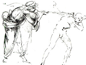 300x227 blow horn drawings fine art america - Blow Drawing