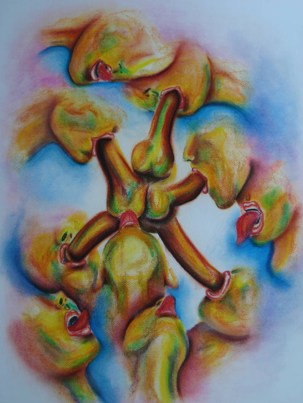 1024x1365 blow job xchel granados - Blow Drawing