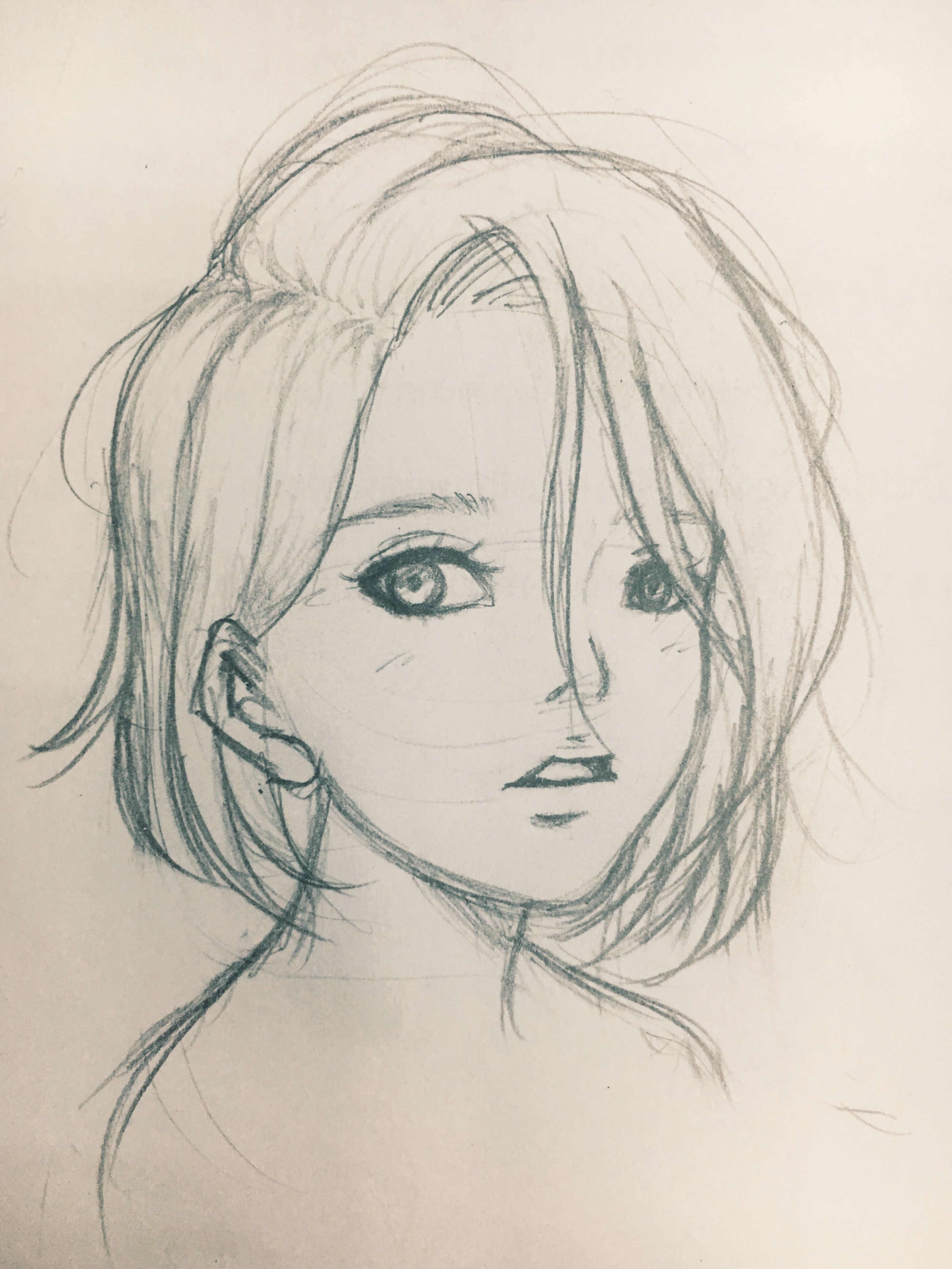 2905x3872 a touch of the wind blow during my free drawings, art - Blow Drawing