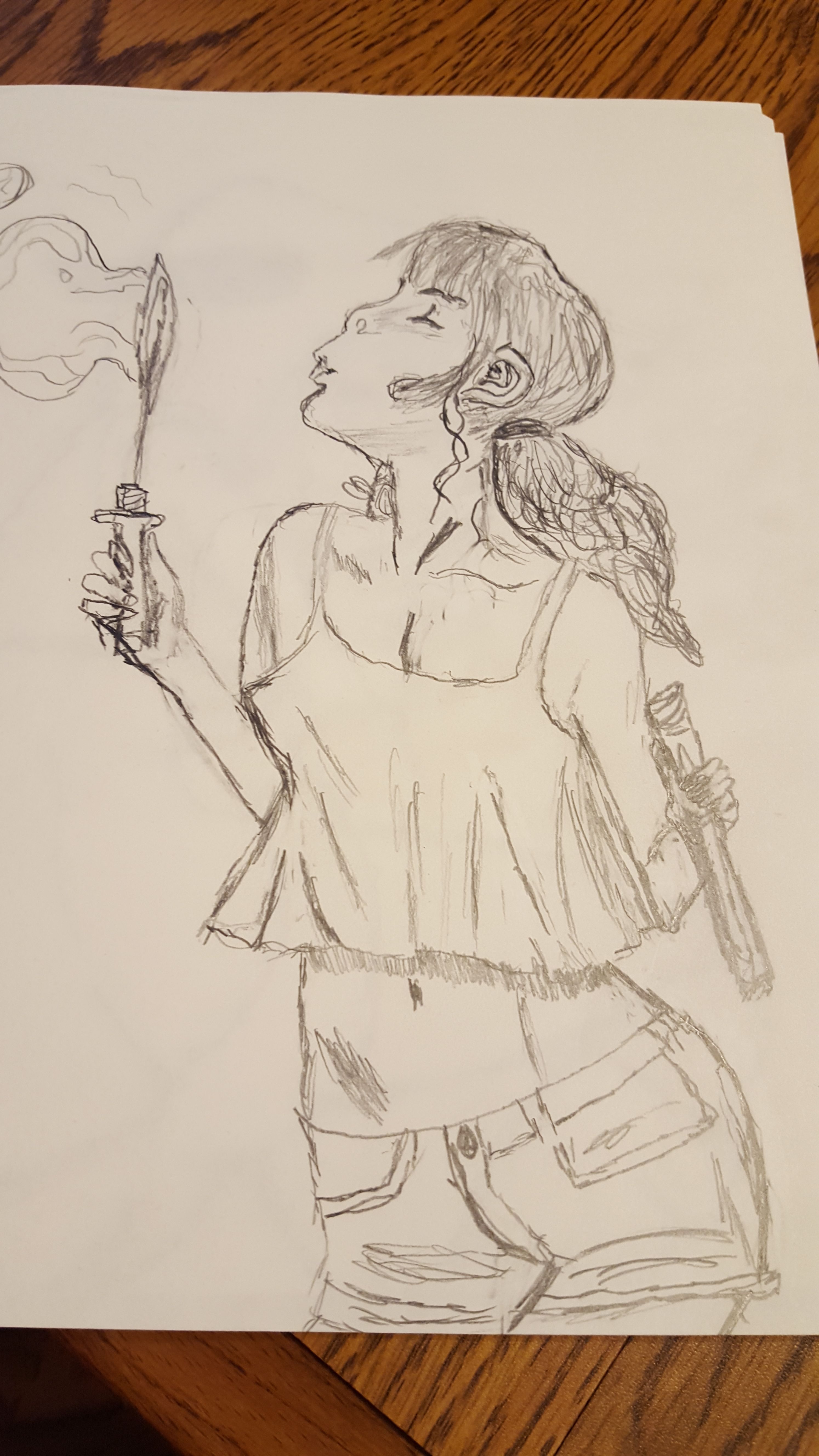 2988x5312 blow bubble drawing - Blow Drawing