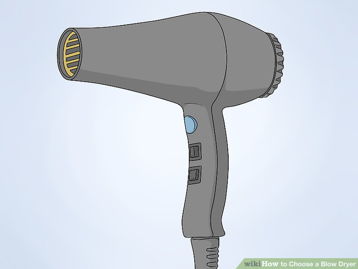 728x546 how to choose a blow dryer steps - Blow Dryer Drawing