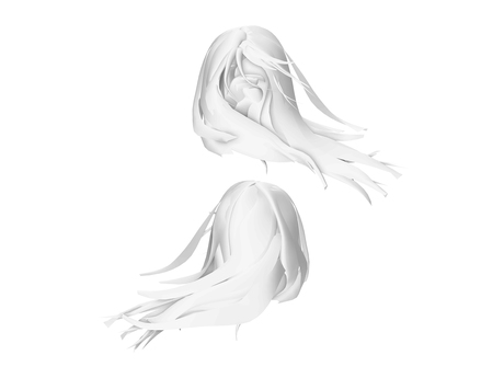 460x345 second life marketplace - Blowing Hair Drawing