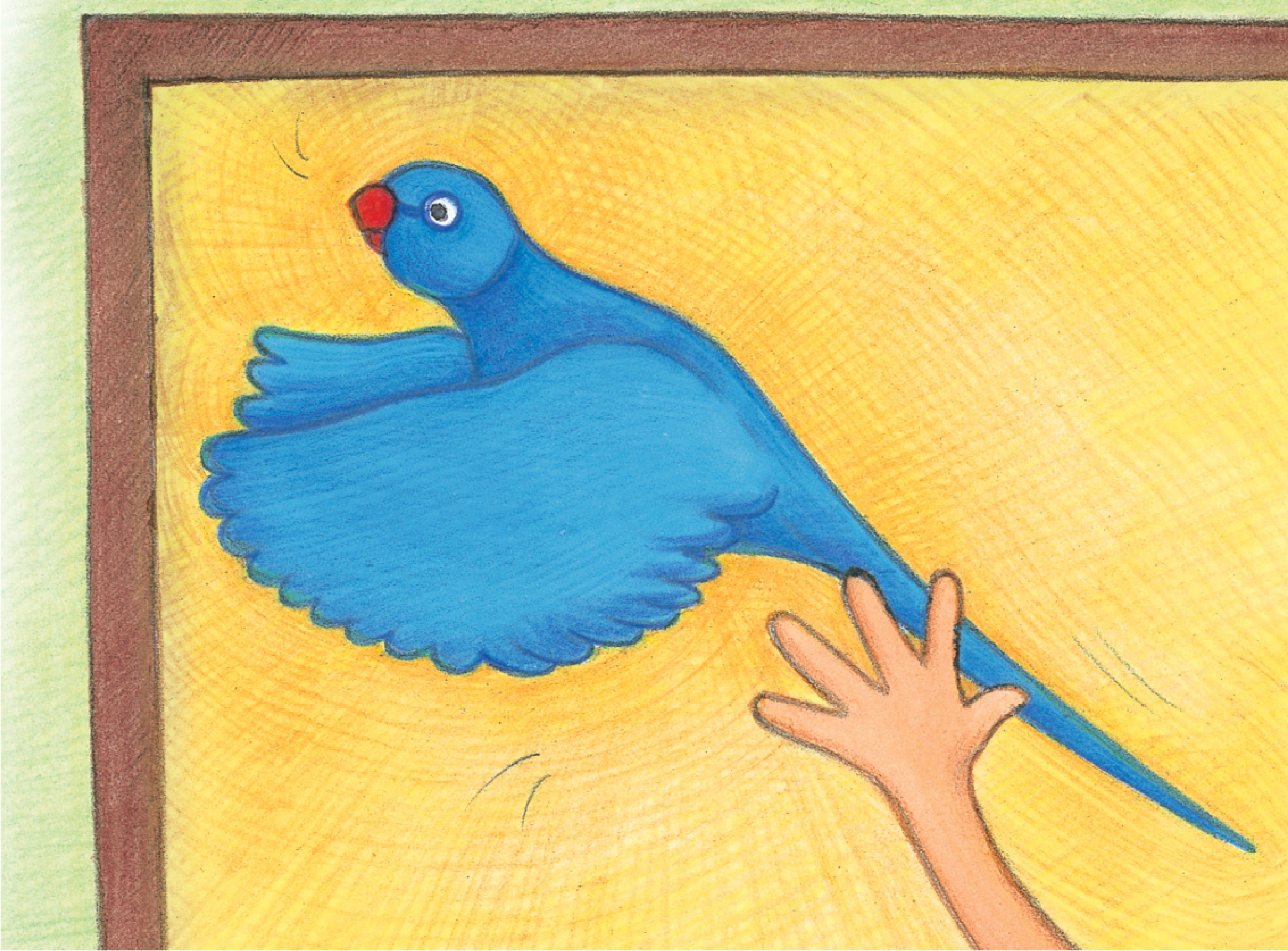 2329x1720 blue bird flying away - Blue Bird Flying Drawing