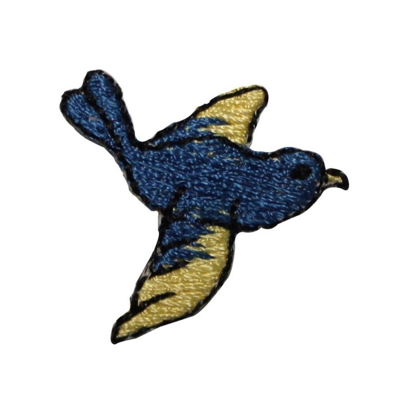 794x794 blue bird flying patch jay bird sky fly embroidered etsy - Blue Bird Flying Drawing