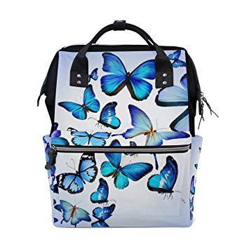 355x355 alirea blue butterfly colorful drawing art beautiful - Blue Butterfly Drawing