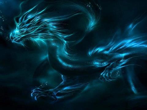 480x360 Cute And Funny Pictures And More Blue Dragon In The Sky - Blue Dragon Drawing