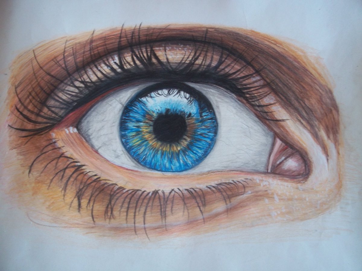 1200x900 aditi mudgal on twitter i completed this blue eyes drawing last - Blue Eyes Drawing