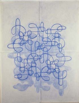278x360 Drawing Robin Hill - Blue Line Drawing