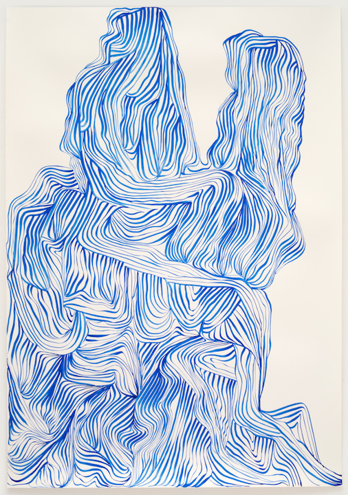 506x720 Tanya Ling - Blue Line Drawing