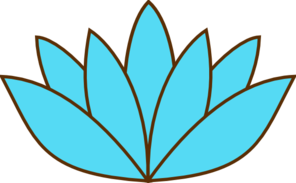 296x183 blue lotus flower clip art - Blue Lotus Flower Drawing