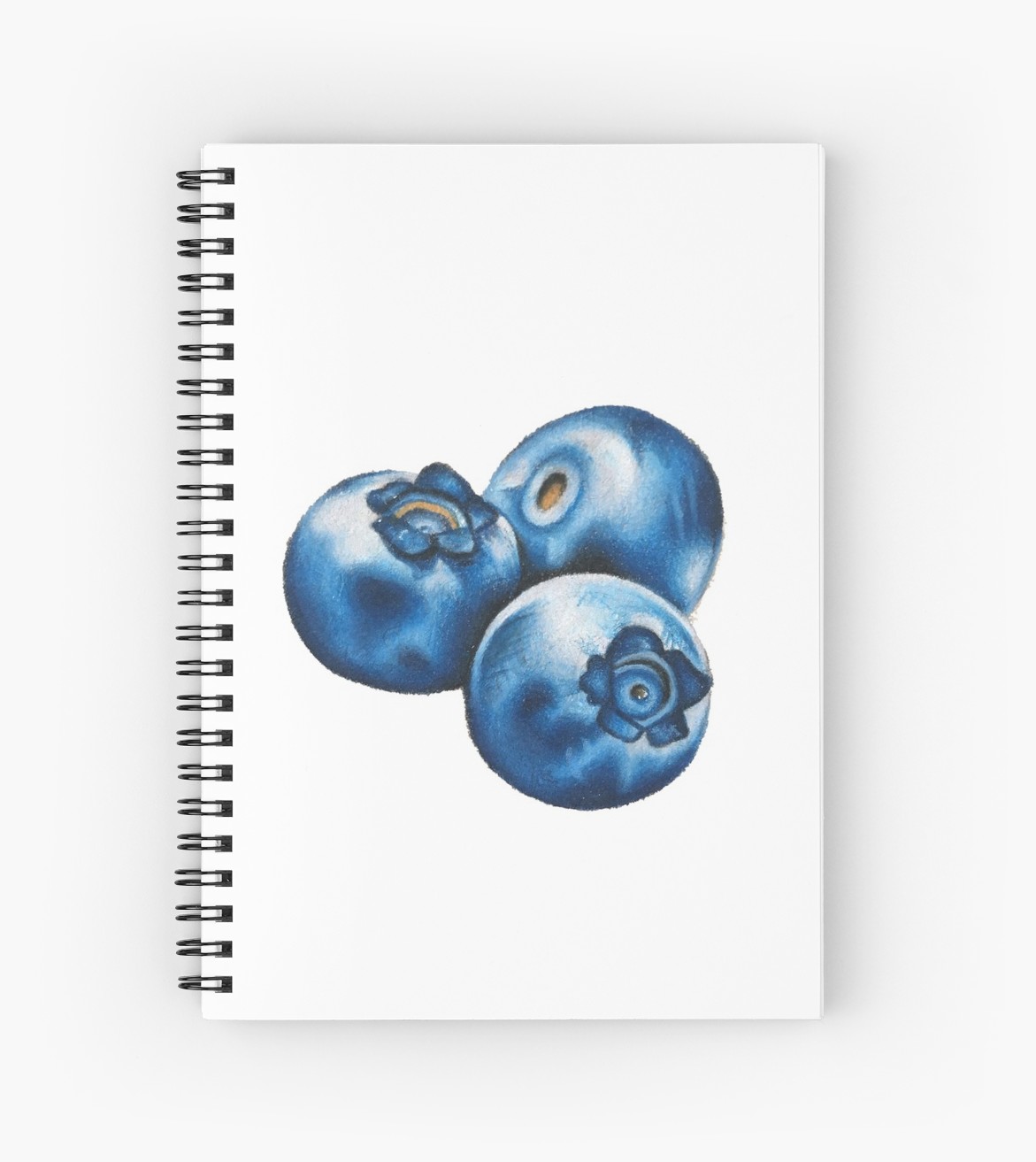 1171x1313 Blueberries Drawing Spiral Notebooks - Blueberry Drawing
