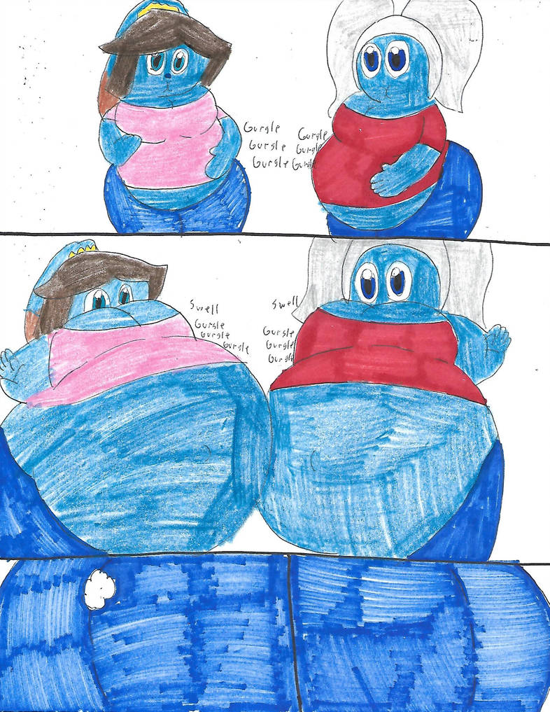 786x1017 Blueberry Pie Girls - Blueberry Pie Drawing