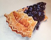 170x135 Items Similar To Blueberry Pie Drawing - Blueberry Pie Drawing