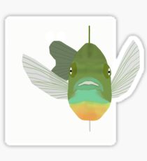 210x230 bluegill drawing stickers redbubble - Bluegill Drawing