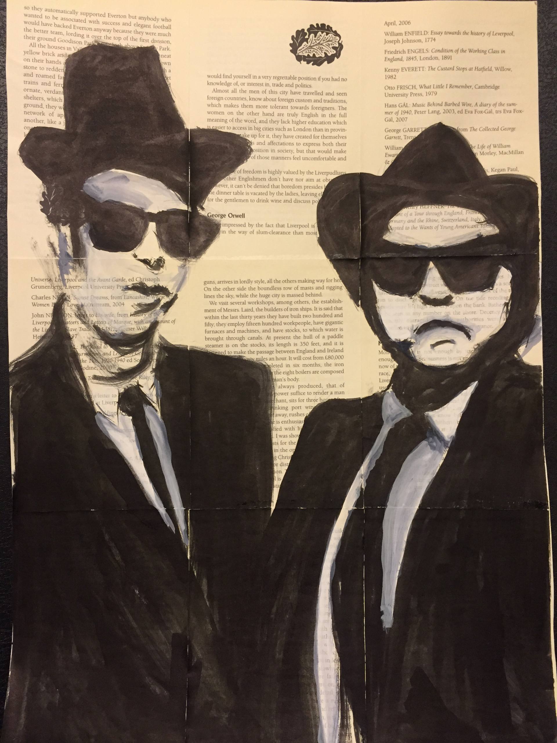 1920x2560 blues brothers drawing - Blues Brothers Drawing