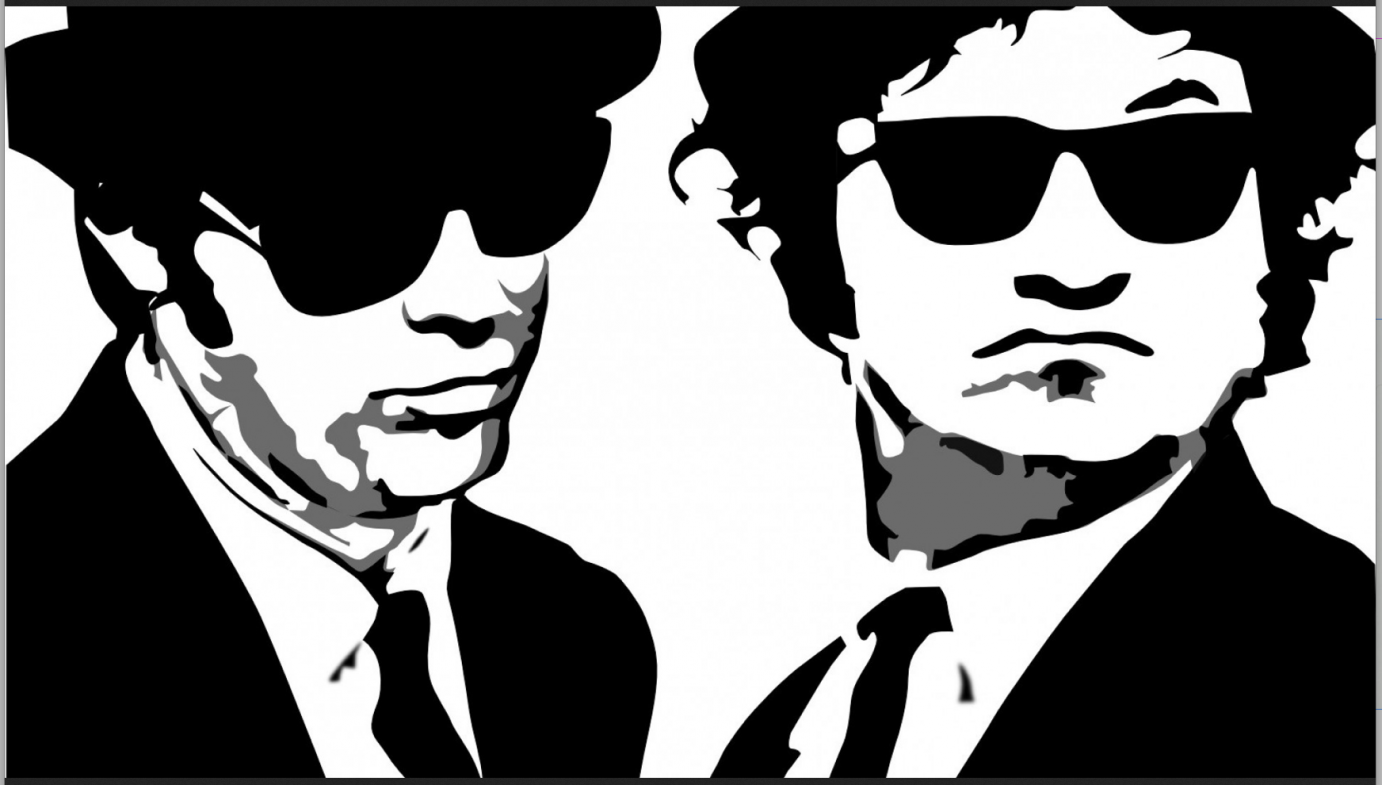 1382x785 blues brothers wallpaper - Blues Brothers Drawing