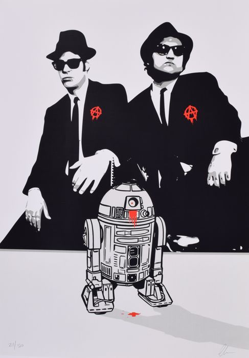 487x700 chris boyle - Blues Brothers Drawing