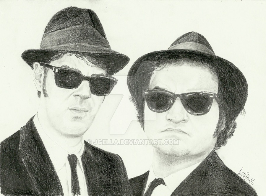 900x665 the blues brothers - Blues Brothers Drawing