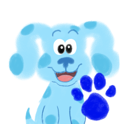 400x400 honestly i love blues clues and i'm justified for drawing her bc - Blues Clues Drawing