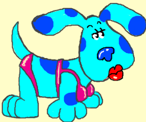 300x250 someone fapping to blue from blues clues drawing - Blues Clues Drawing